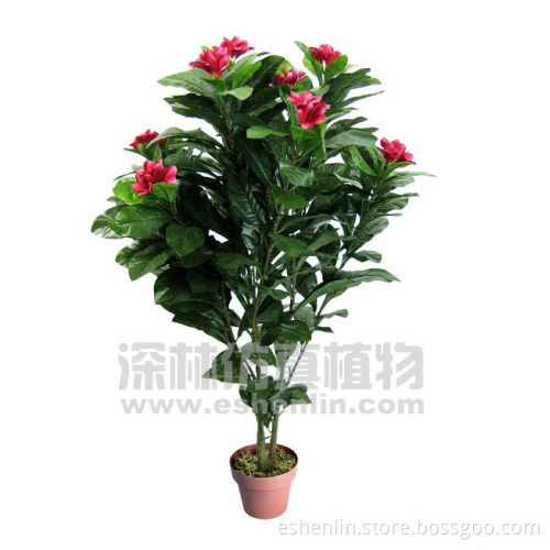 hotsale artificial plumeria tree;fake artificial flower